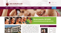 Desktop Screenshot of bssgurukulam.com